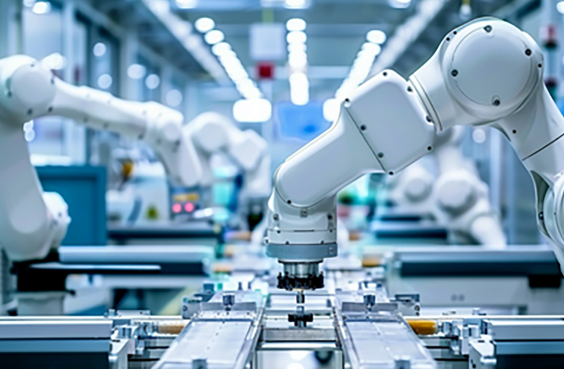 机械臂自动上下料测试线